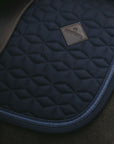 Kentucky Horsewear Glitter Rope Dressage Saddle Pad, Navy