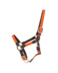 Kentucky Horsewear Plaited Nylon Halter, Orange