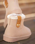 Pénélope Ladies Waterproof Stuffed Boots, Camel