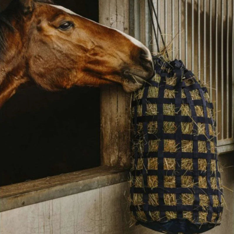 Hippotonic Webbing Hay Bag, Navy