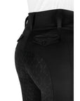 Equithème Alize Ladies Full Grip Riding Leggings, Black