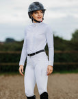 Equithème Beverly Ladies Full Grip Breeches, White