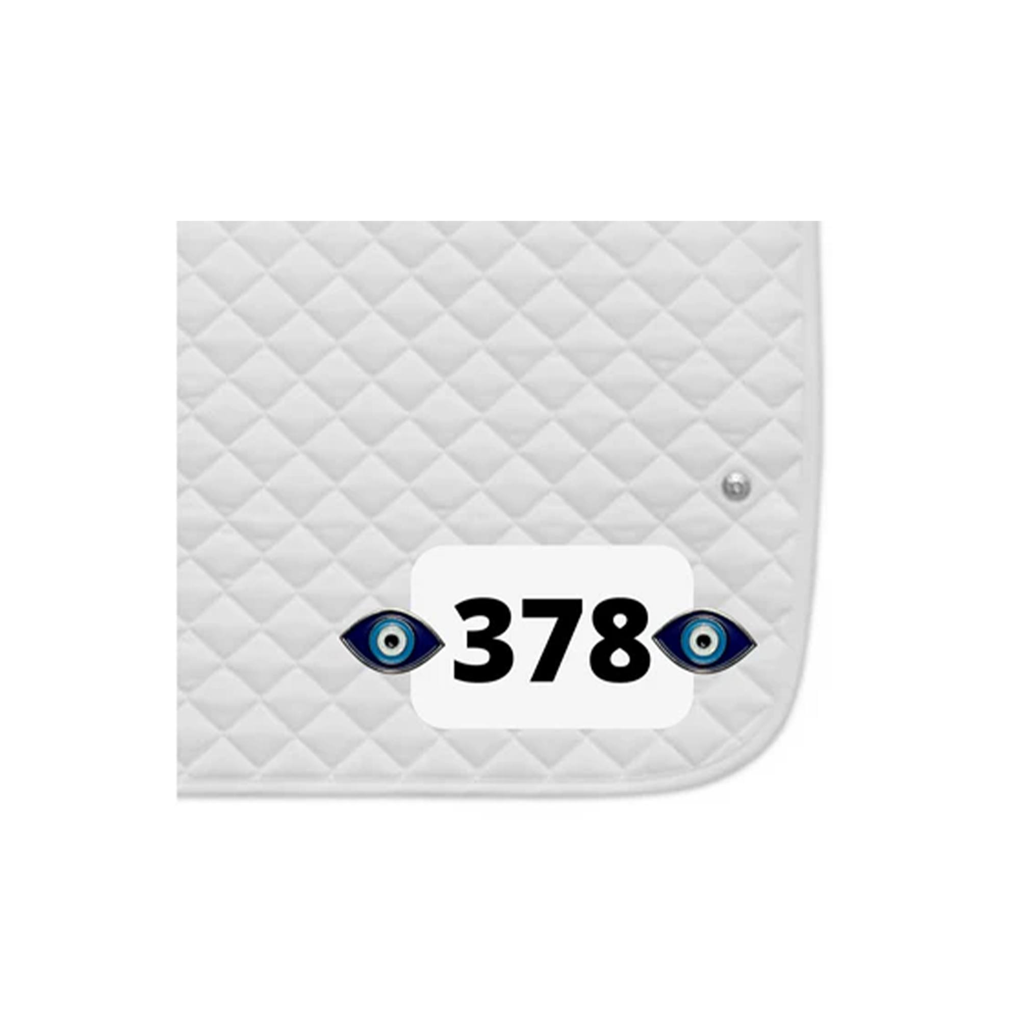 Dubois Cheval Evil Eye Number Pin Charms