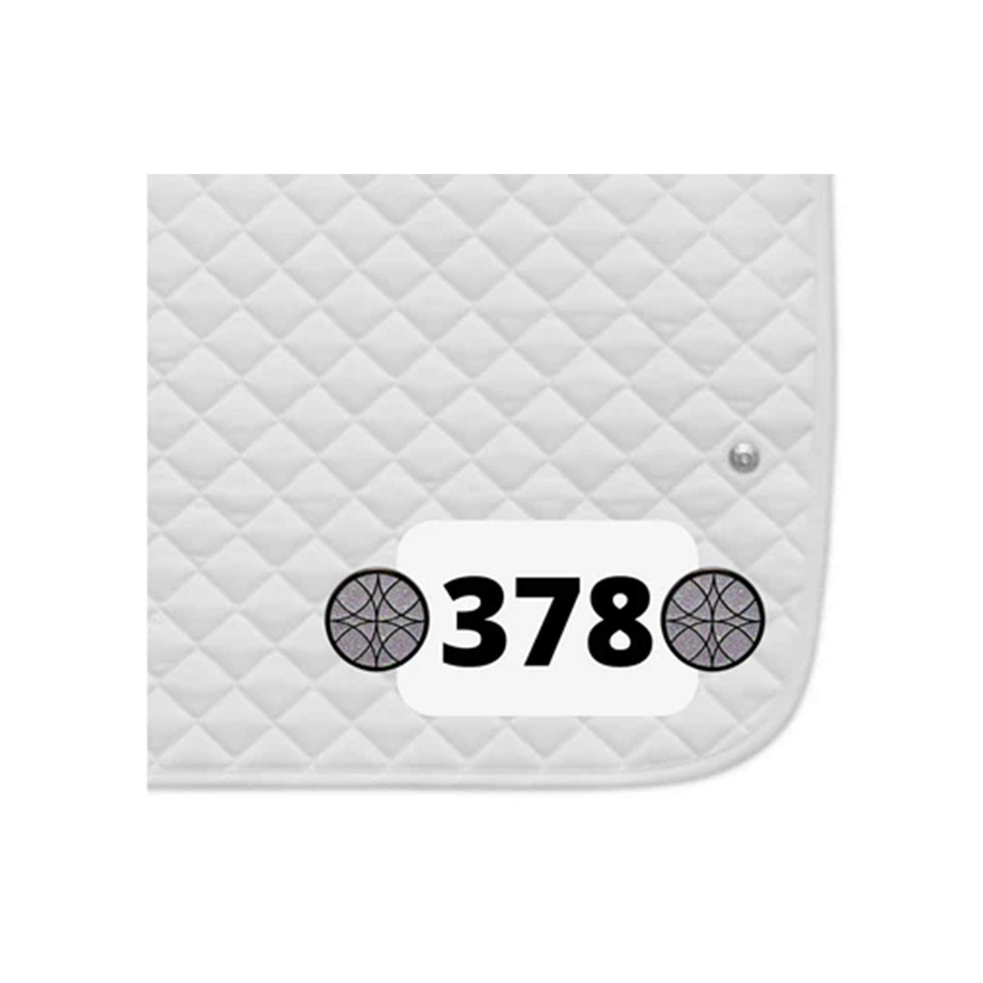 Dubois Cheval DBC Fretwork Number Pin Charms