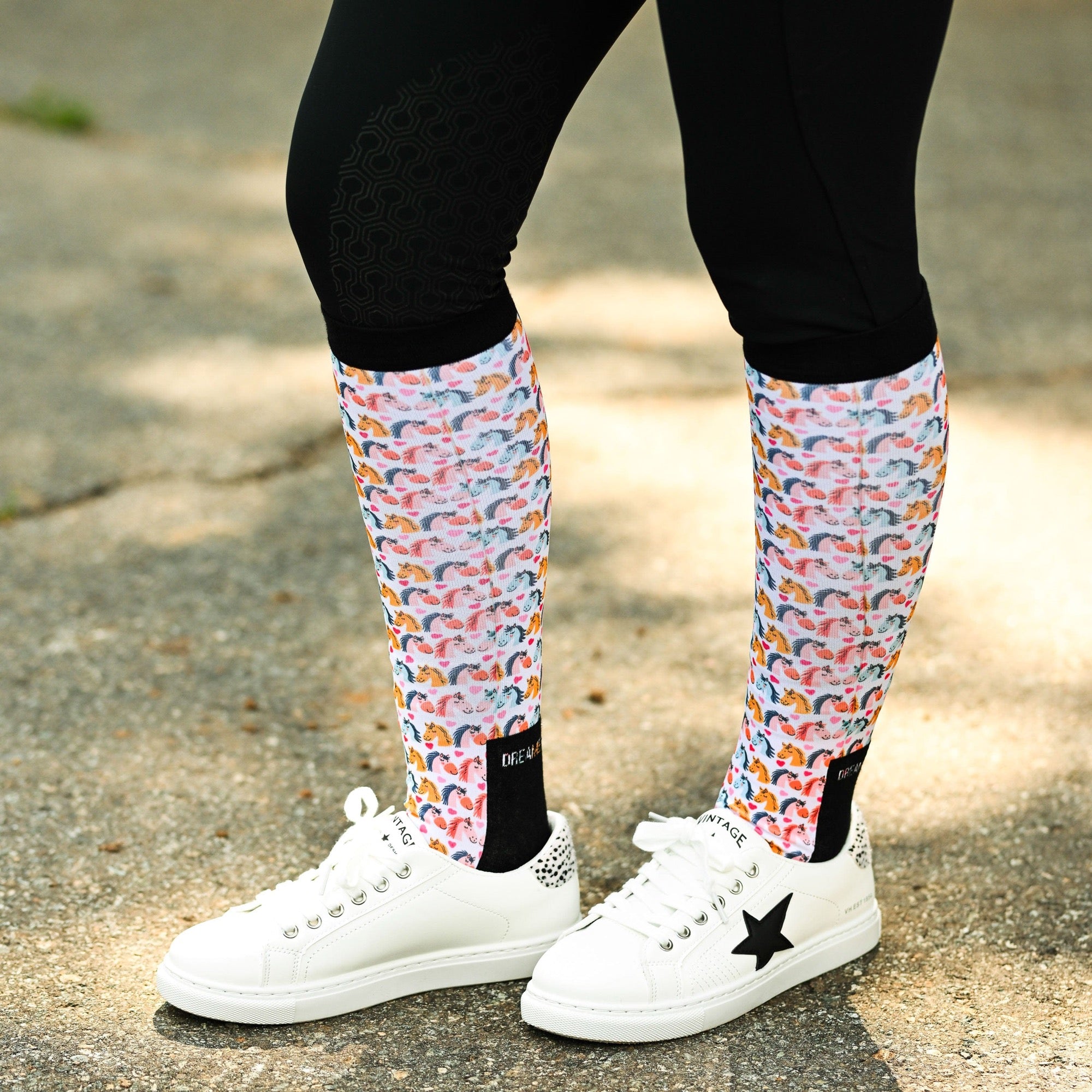 Dreamers & Schemers Horsing Around Pair and a Spare Socks