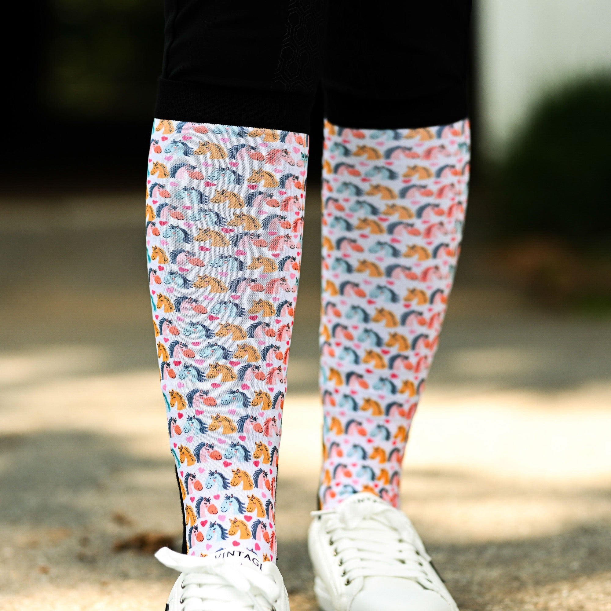 Dreamers & Schemers Horsing Around Pair and a Spare Socks