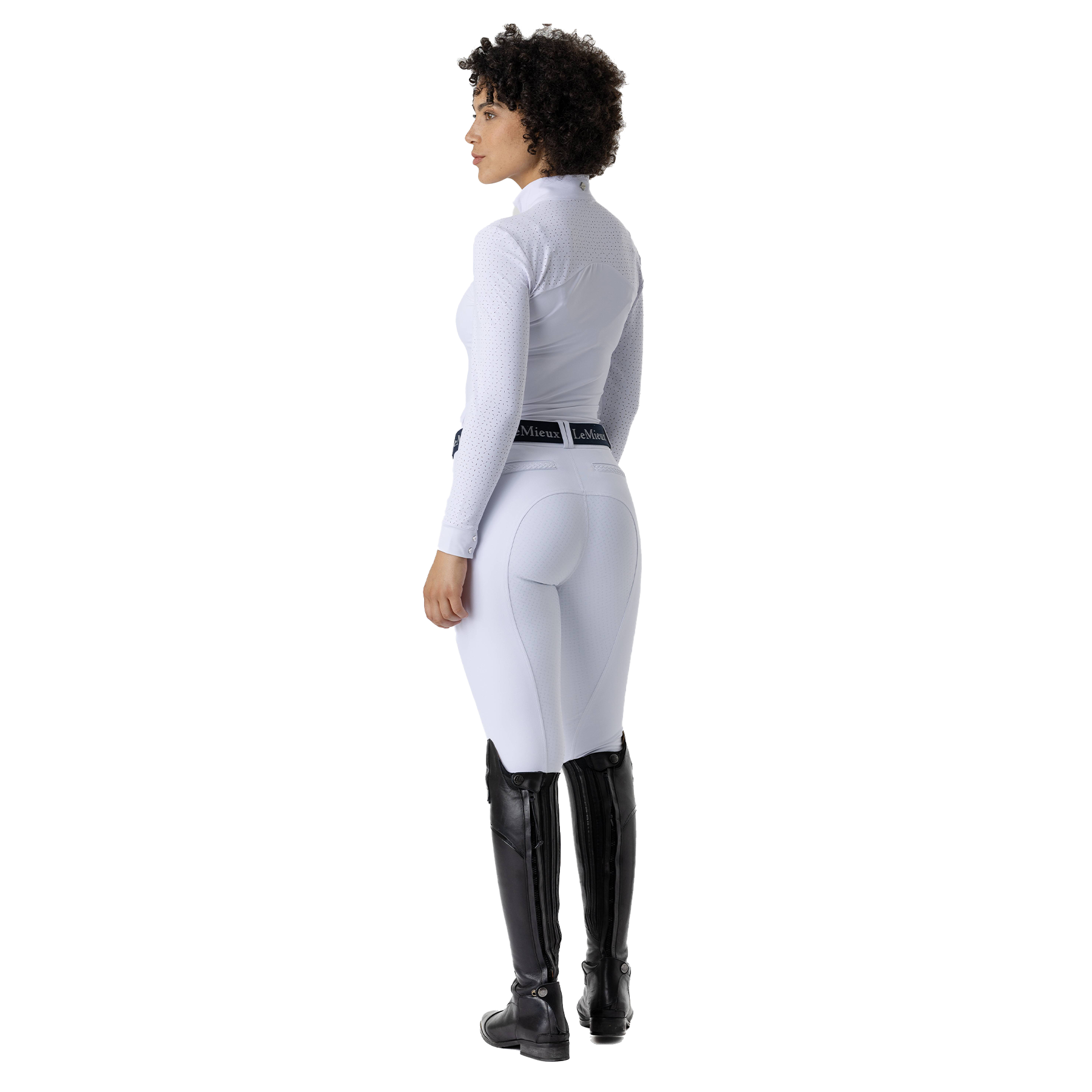 LeMieux Amara II Ladies Full Seat Breeches, White