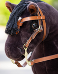 LeMieux Hobby Horse Western Bridle, Tan