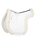 LeMieux Merino Hunter Saddle Pad, White/White
