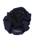 LeMieux Scrunchie with Crystal Hair Net, Navy/Black