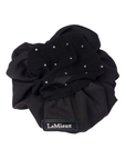 LeMieux Scrunchie with Crystal Hair Net, Black/Black