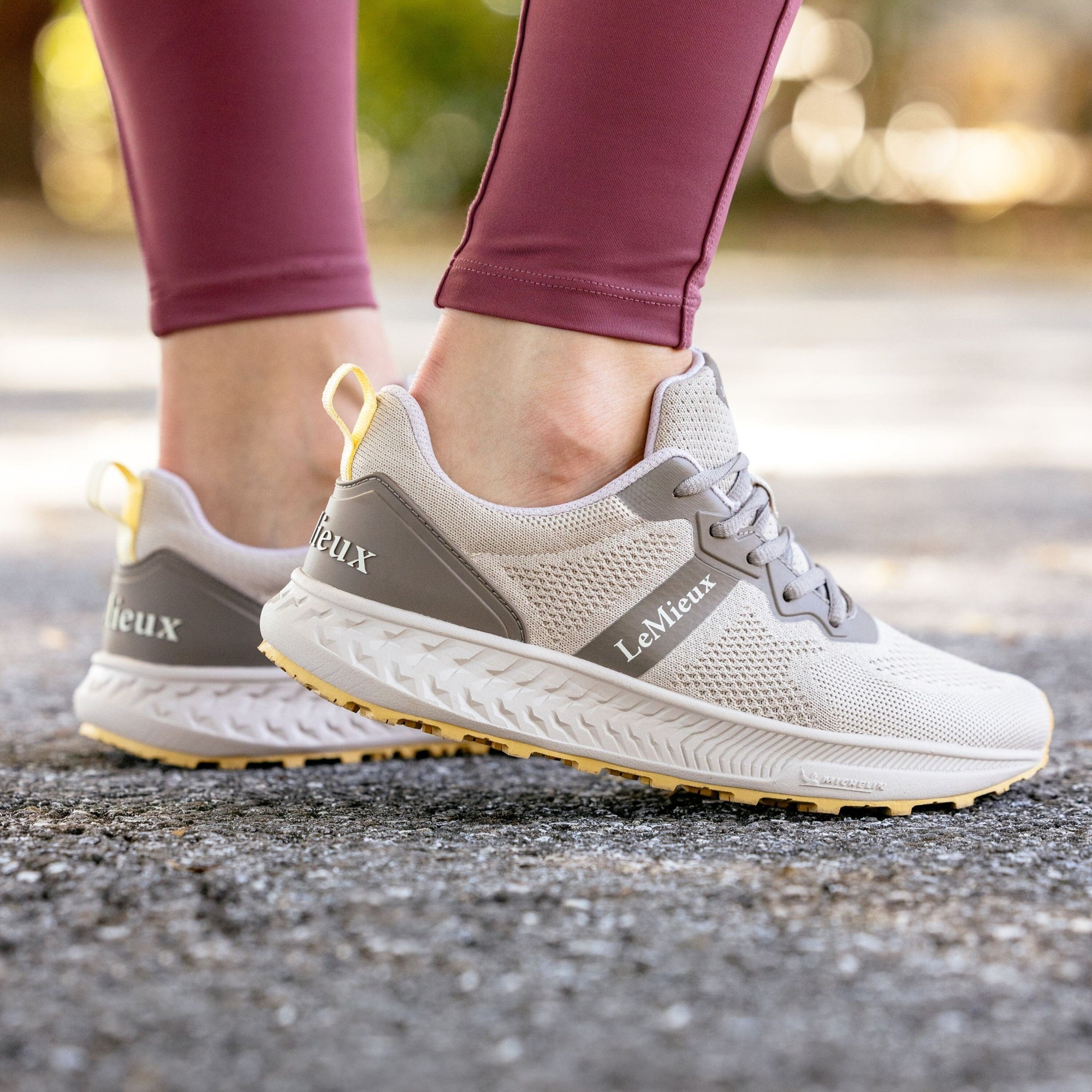 LeMieux Trax-Lite Trainers/Sneakers, Pecan