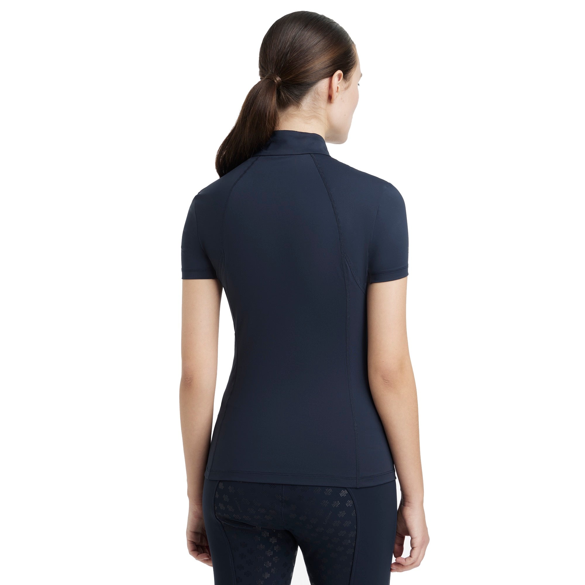 LeMieux Ladies Short Sleeve Classic Base Layer, Navy