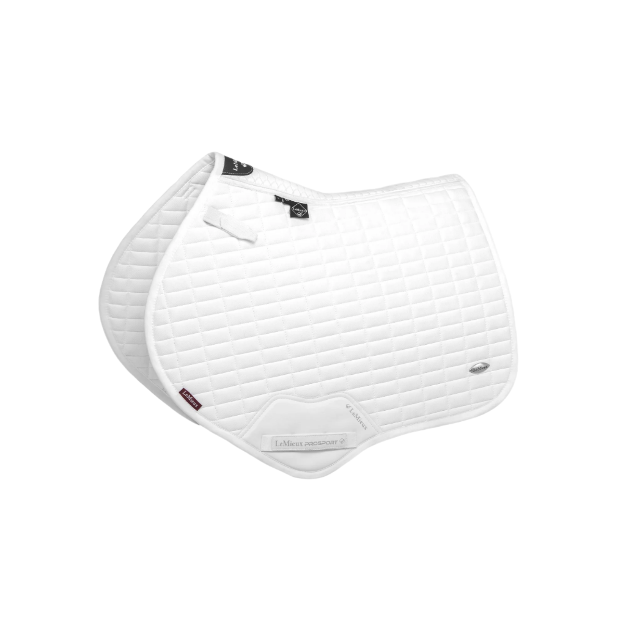 LeMieux Self Cool Close Contact Saddle Pad, Arctic White