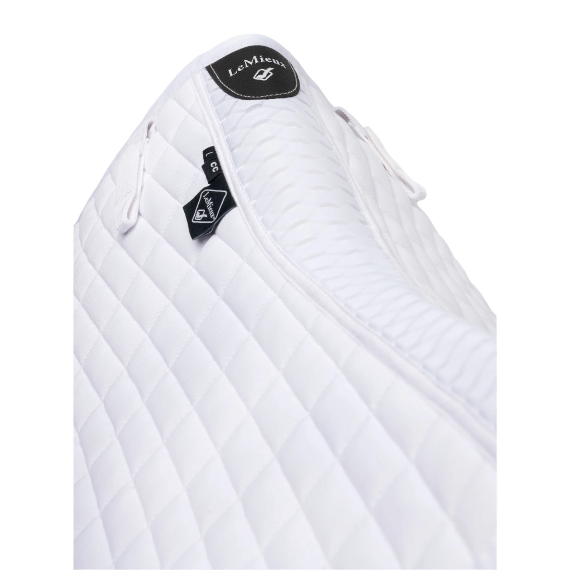 LeMieux Self Cool Close Contact Saddle Pad, Arctic White