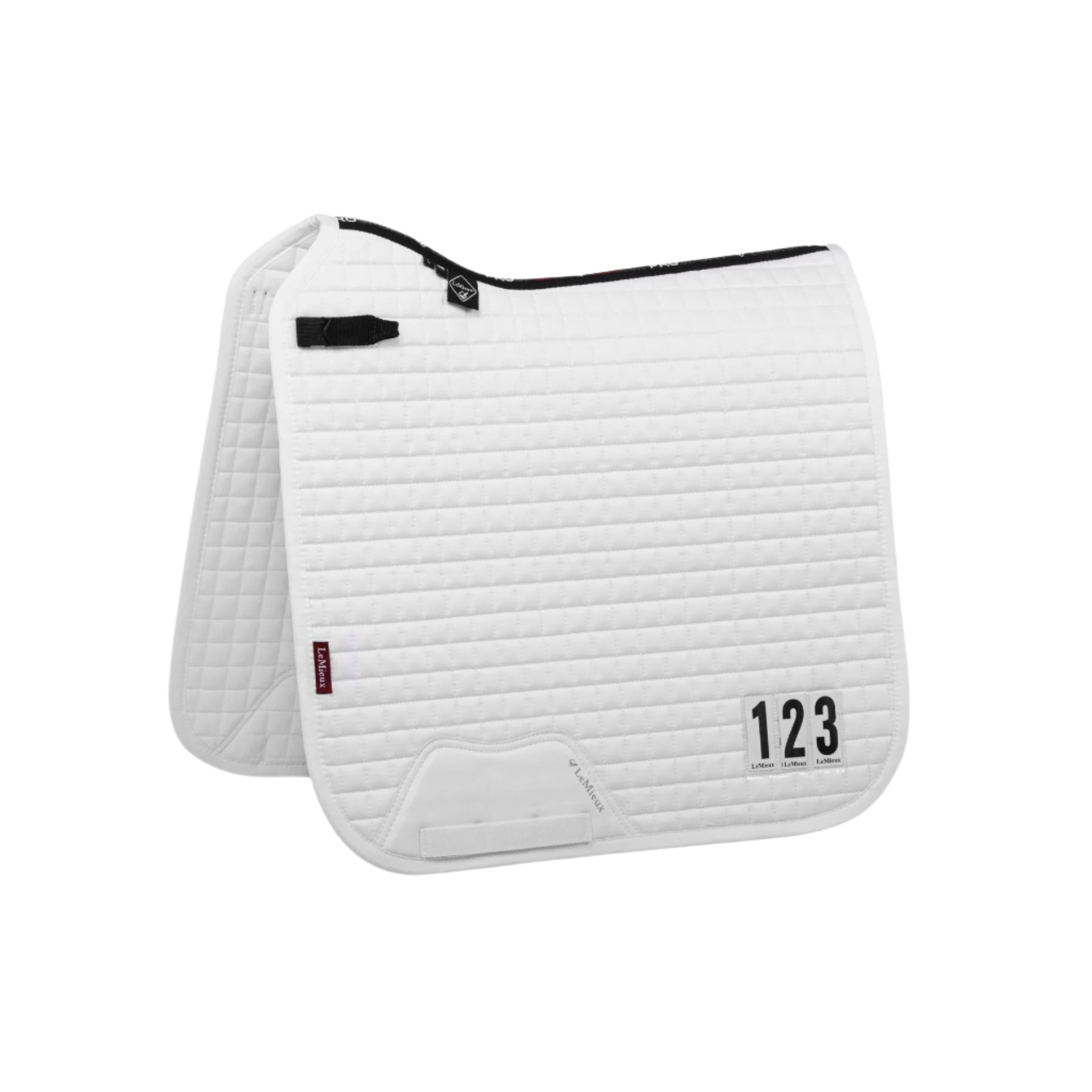 LeMieux Competition Dressage Saddle Pad, White