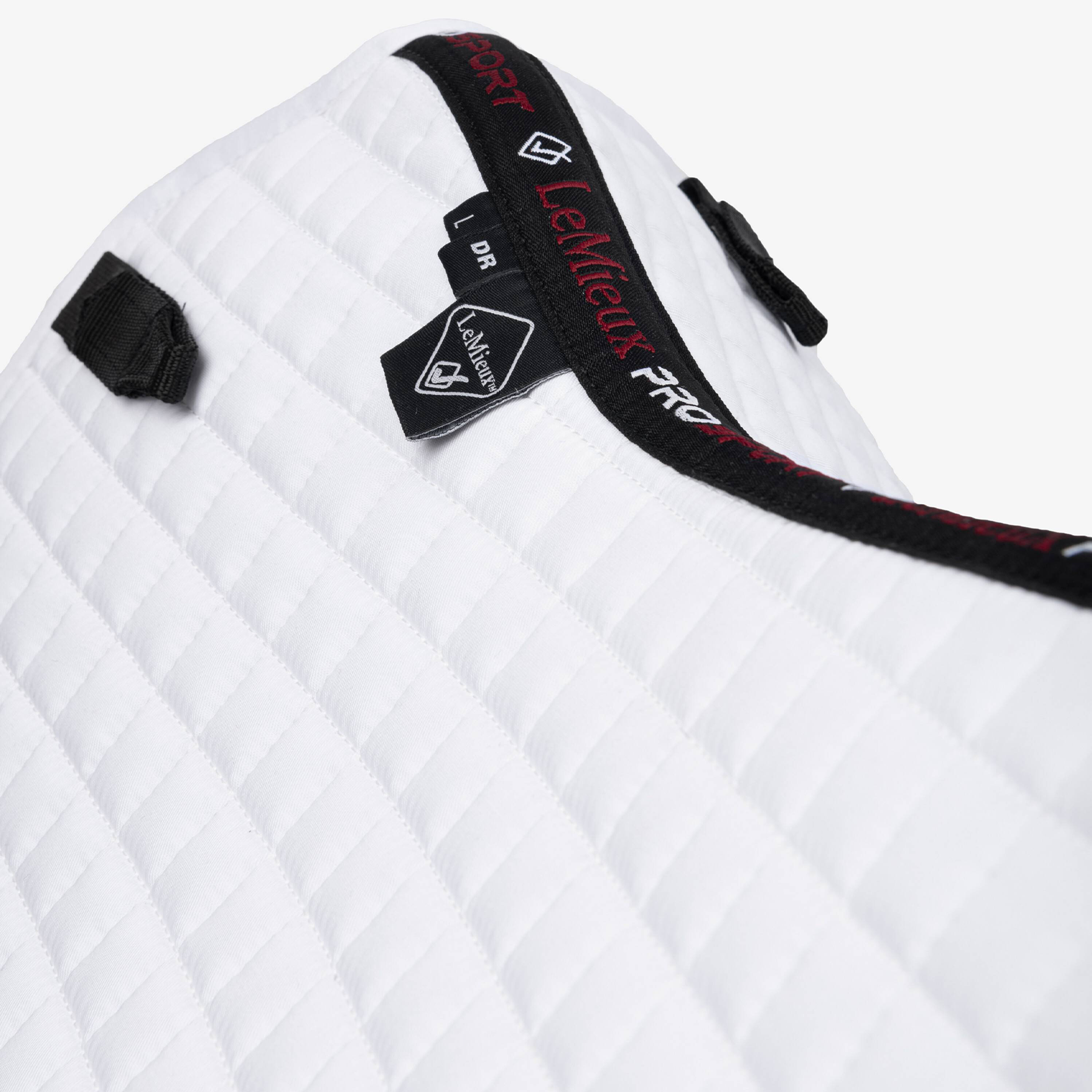 LeMieux Competition Dressage Saddle Pad, White