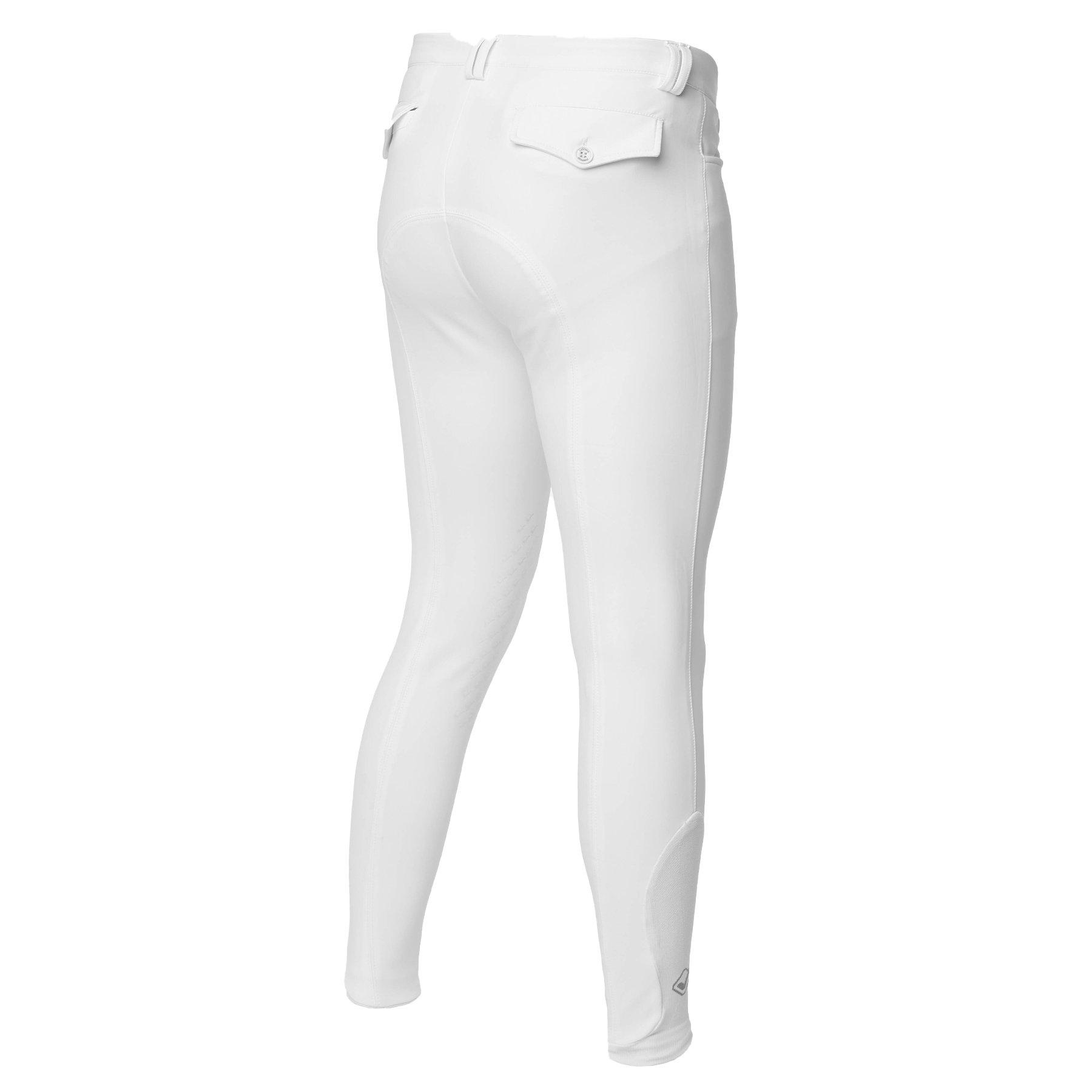 LeMieux Men's Knee Grip Breeches, White