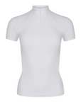 LeMieux Olivia Ladies Short Sleeve Show Shirt, White