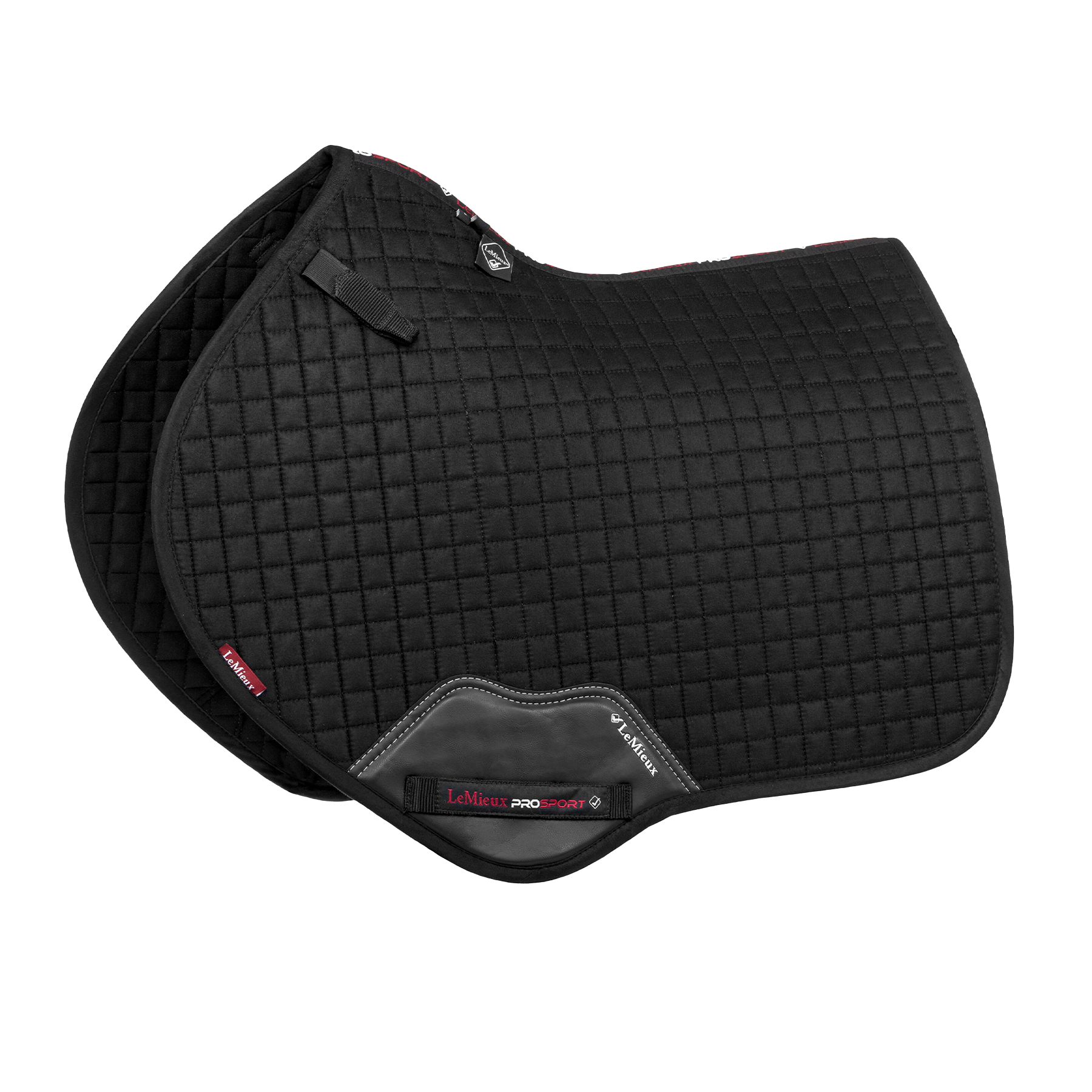 LeMieux Cotton Close Contact Saddle Pad, Black