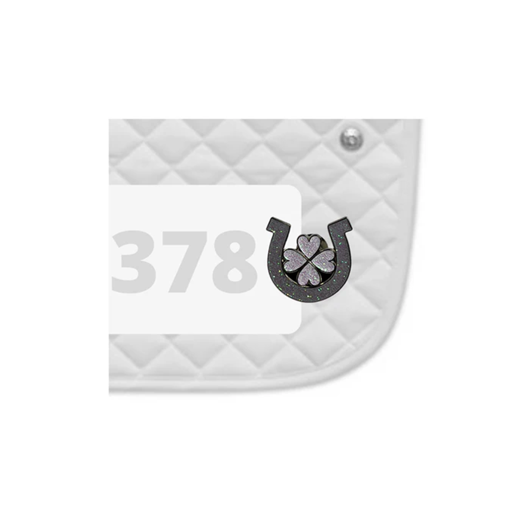 Dubois Cheval Horseshoe Clover Number Pin Charms
