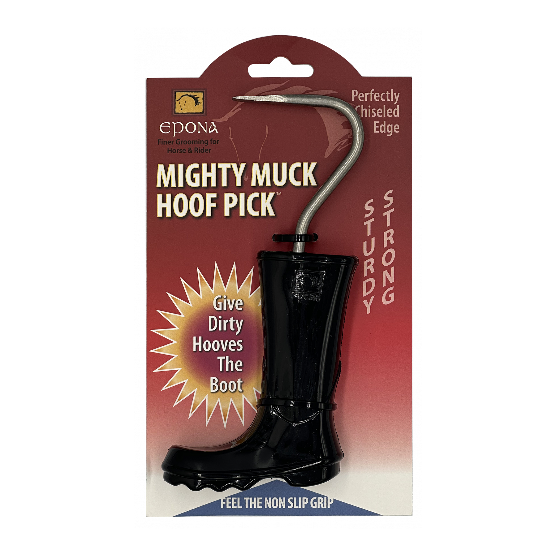 Epona The Mighty Muck Hoof Pick Black