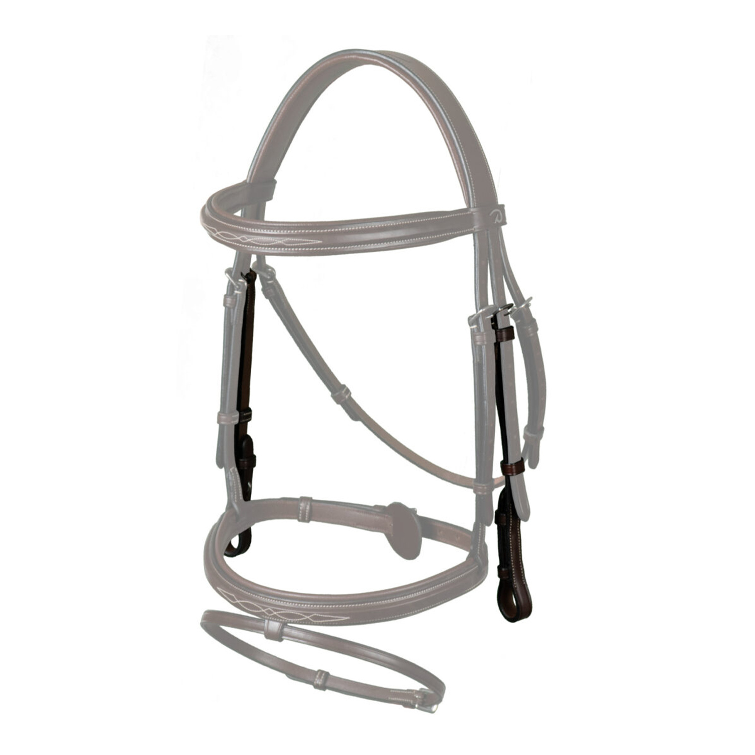 Dy'on Cheekpieces, Brown, US Collection