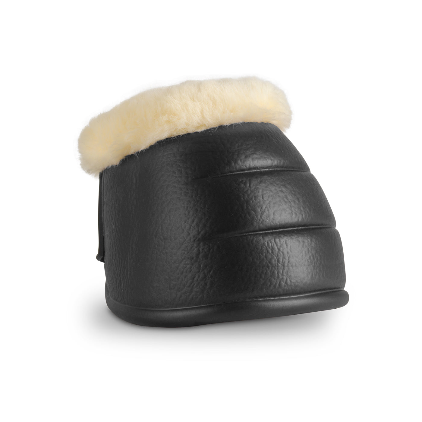 Gatusos Bell Boots Deluxe Synthetic Shearling, Black
