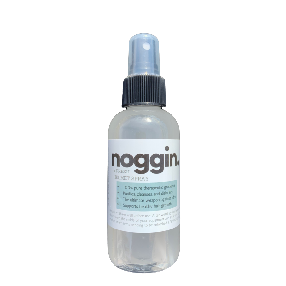 The Infused Equestrian noggin. A Fresh Helmet Spray