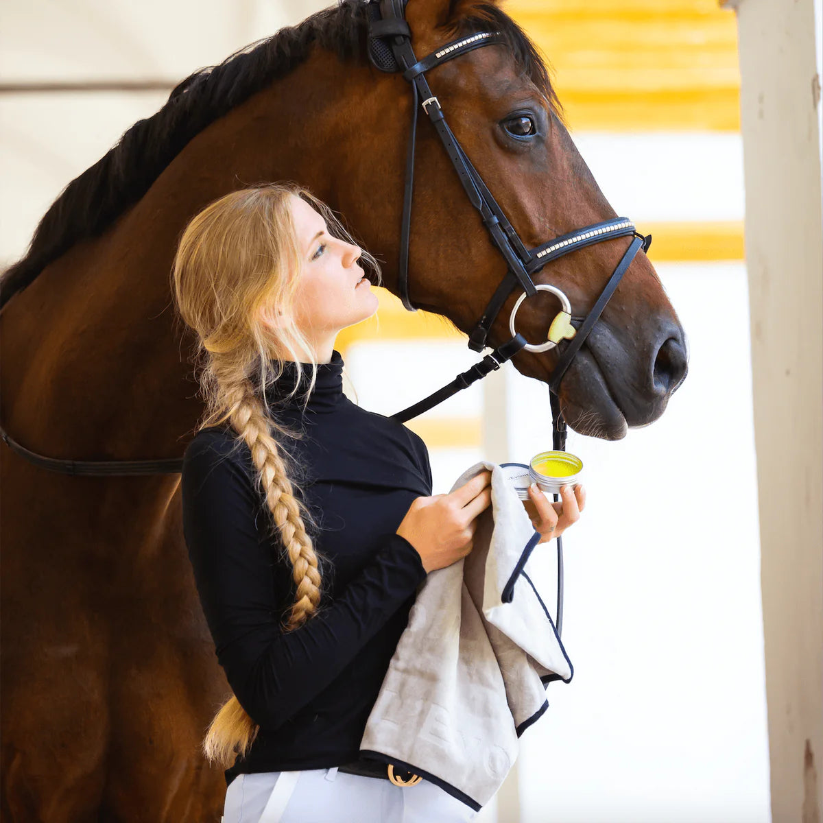 L'Evoine Bridle Towel