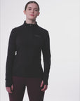LeMieux Frances Ladies Quarter Zip Fleece, Black