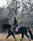 Sixteen Cypress Dressage Pad, Herringbone & Cognac