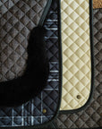 Sixteen Cypress Dressage Pad, Pearl & Black