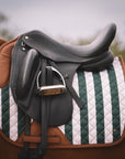 Sixteen Cypress Dressage Pad, Carmel Stripe