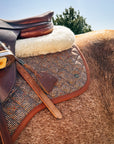 Sixteen Cypress Close Contact pad, Herringbone & Cognac