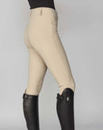 Yagya Ladies Timeless Knee Grip Riding Breeches, Beige