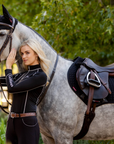 LeMieux Cotton Close Contact Saddle Pad, Black