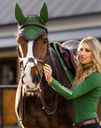 LeMieux Classic Fly Veil, Hunter Green
