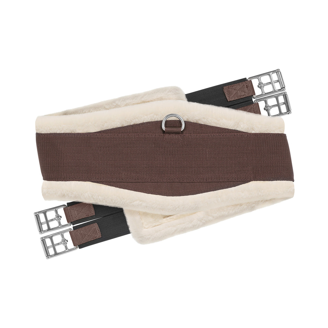 Equifit Essential Schooling Girth with SheepsWool, Brown