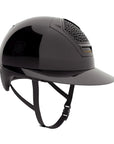 Freejump Voronoï Wide Brim Helmet without Temporal, Black Glossy
