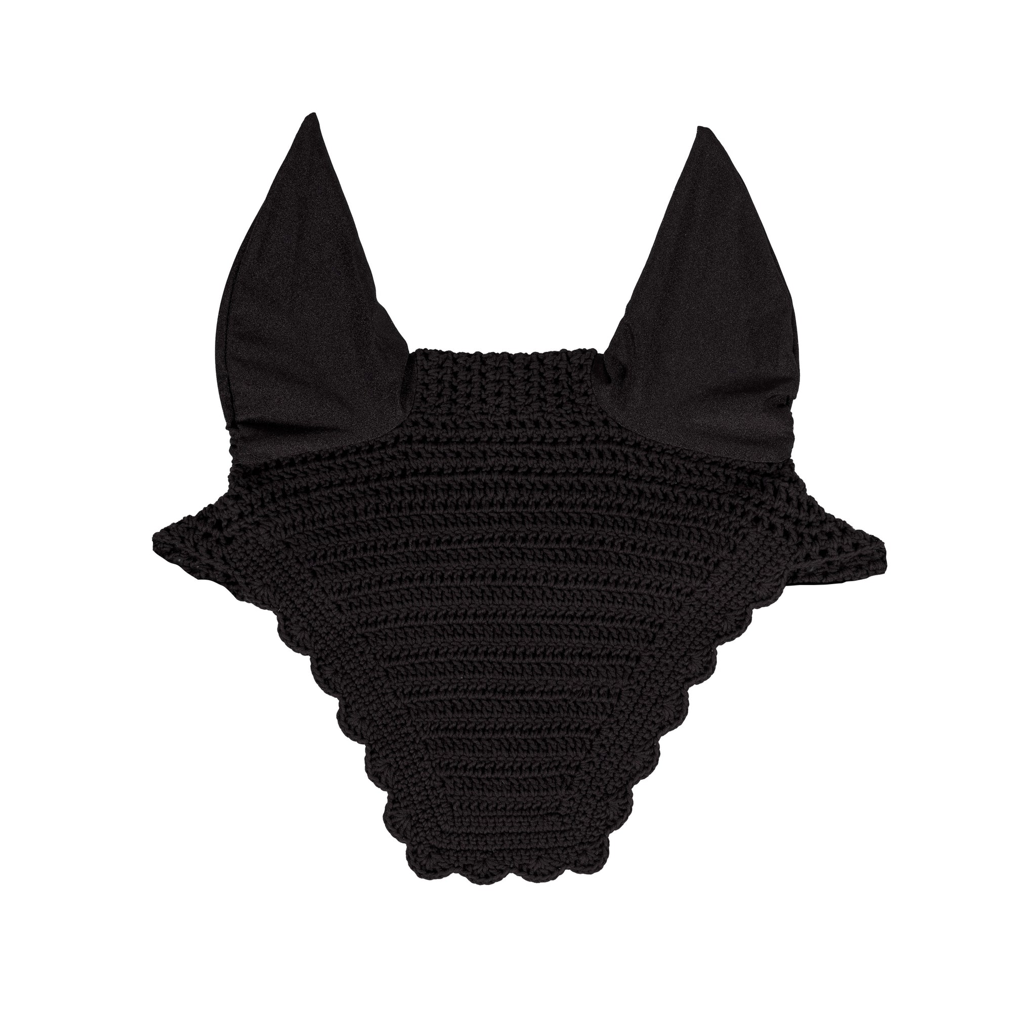 Kentucky Horsewear Fly Veil Wellington Wave, Black