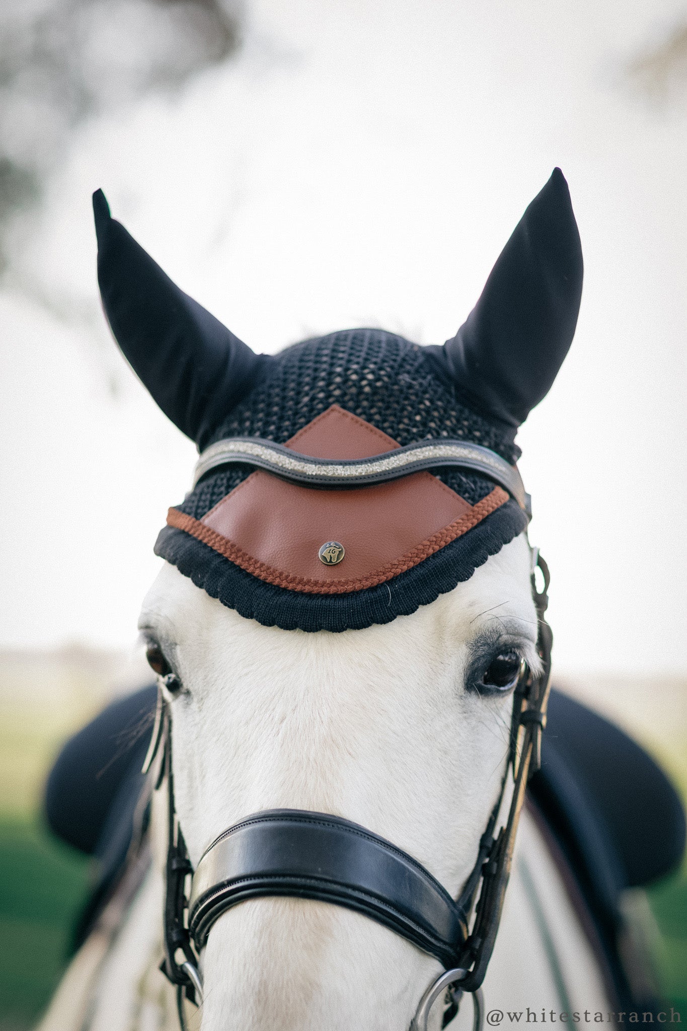 Sixteen Cypress Ear Net, Navy & Hickory