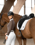 Fair Play ARMIDA Full Grip, High Rise Breeches, White