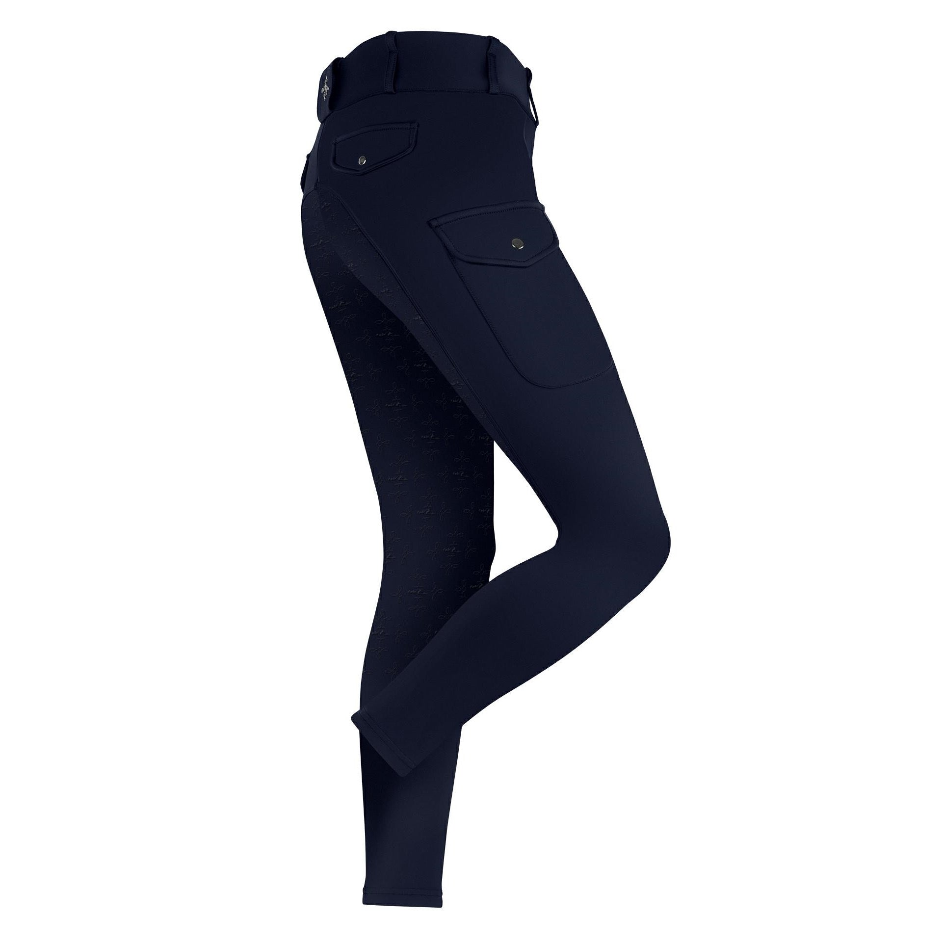 Fair Play ASTRID Full Grip, High Rise Cargo Breeches, Navy