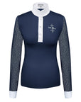 Fair Play Competition Shirt CECILE Long Sleeve Navy