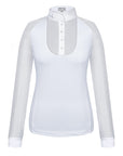 Fair Play Competition Shirt JUSTINE AIRY Long Sleeve White