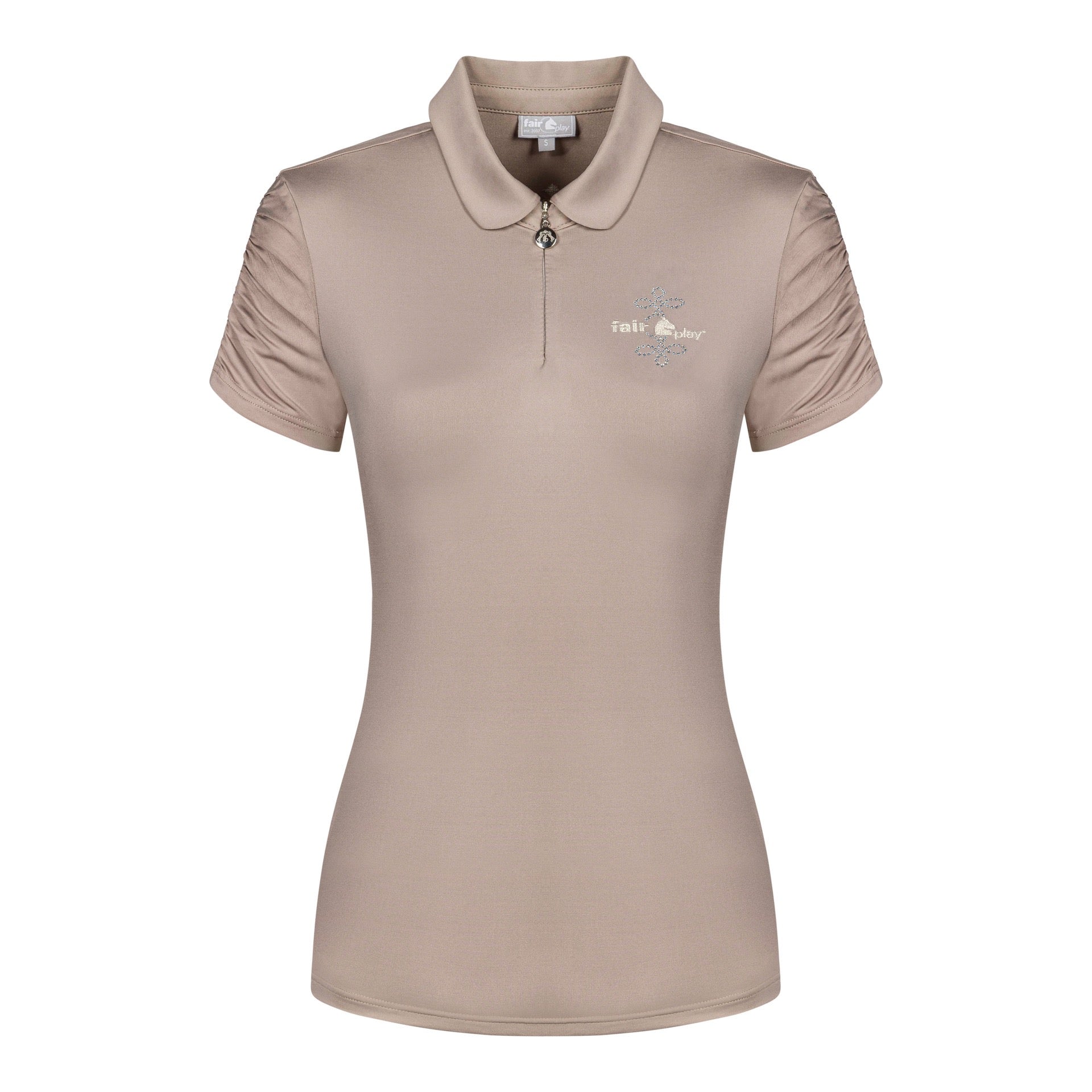 Fair Play Polo Shirt LILIAN Beige