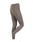 Fair Play MARINA Knee Grip Winter Riding Leggings, Taupe Grey