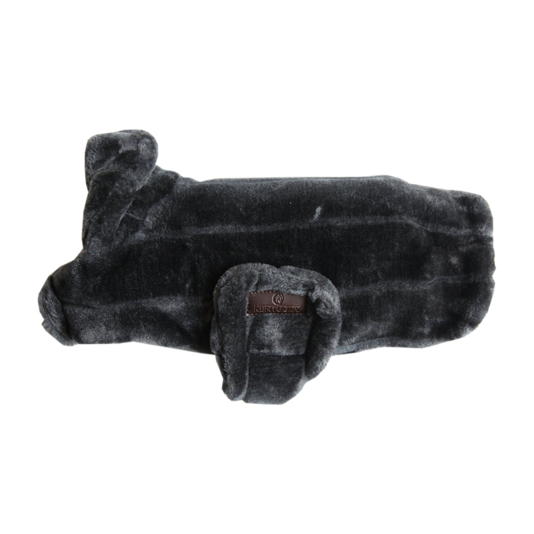 Kentucky Dog Coat Fake Fur, Grey