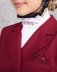 Fair Play Ready Tied Stock Andrea Chic, White Burgundy